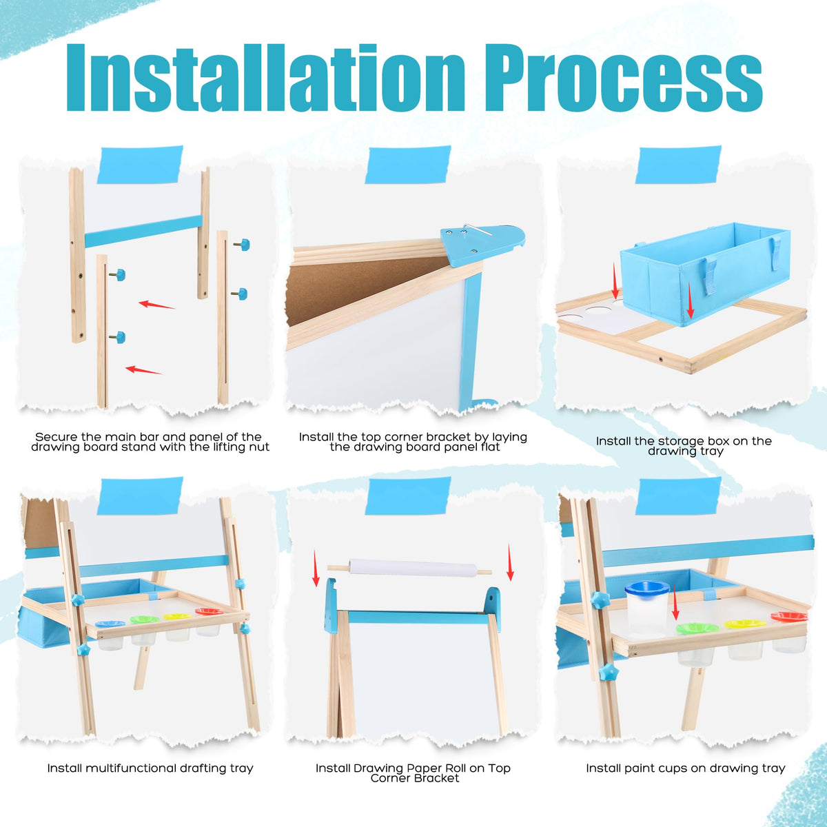 Ranqibo accessories kit offers a complete painting setup for immersive play