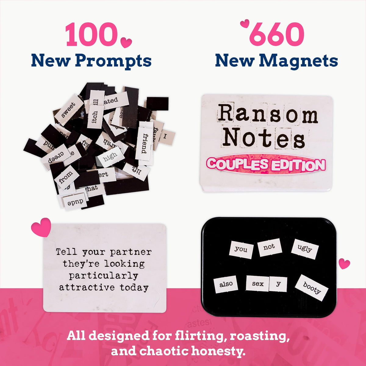 Ransom Notes submission trays organize responses for smooth, fast-paced rounds.
