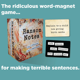 Ransom Notes prompt cards ready for outrageous prompts and quick play.