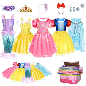 Ranzyfa princess top multicolor for toddlers, comfy dress-up playtime
