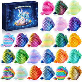 Rapean dragon eggs 4-pack on display, ideal fantasy decor and gift-ready.