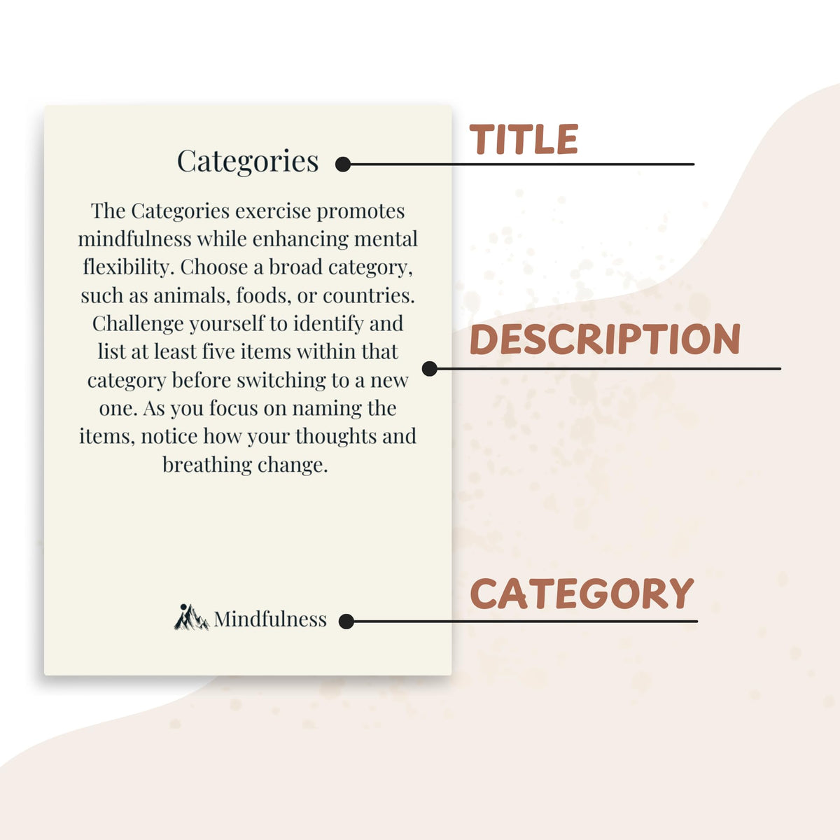 Raptor Studio Somatic Cards anxiety relief prompts quick grounding during stressful moments.