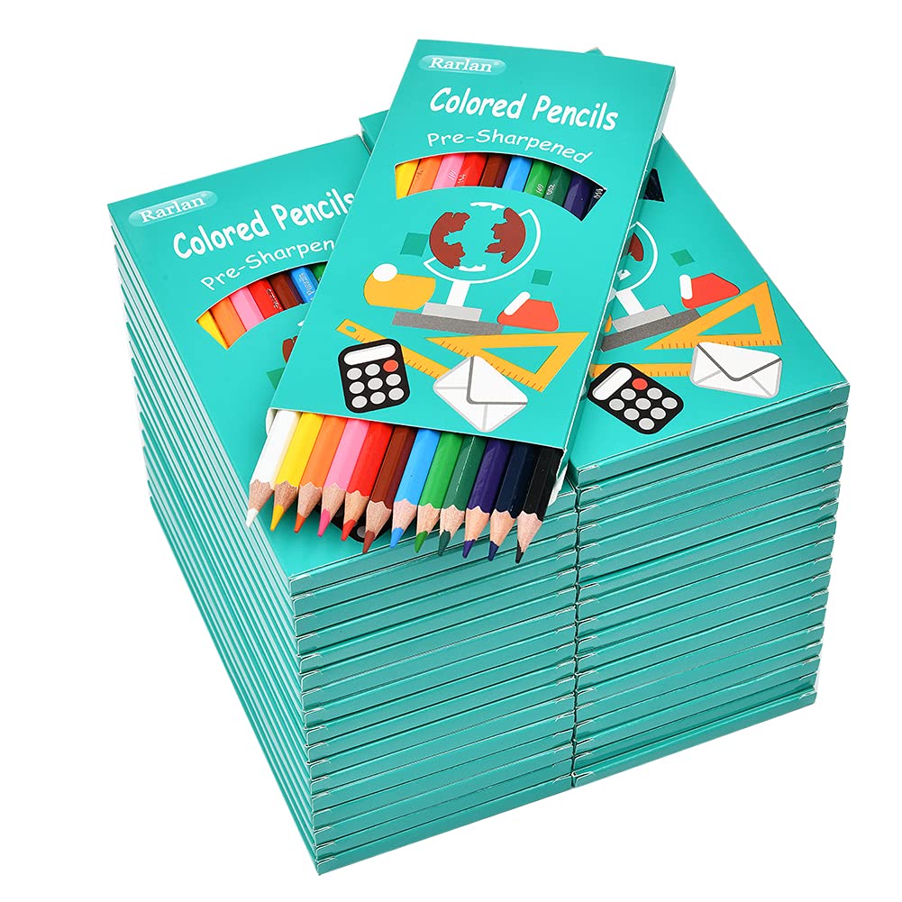 Rarlan colored pencils bulk 432 count with vibrant hues for versatile art projects.