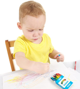 Rarlan Crayons ready for vibrant drawing sessions.