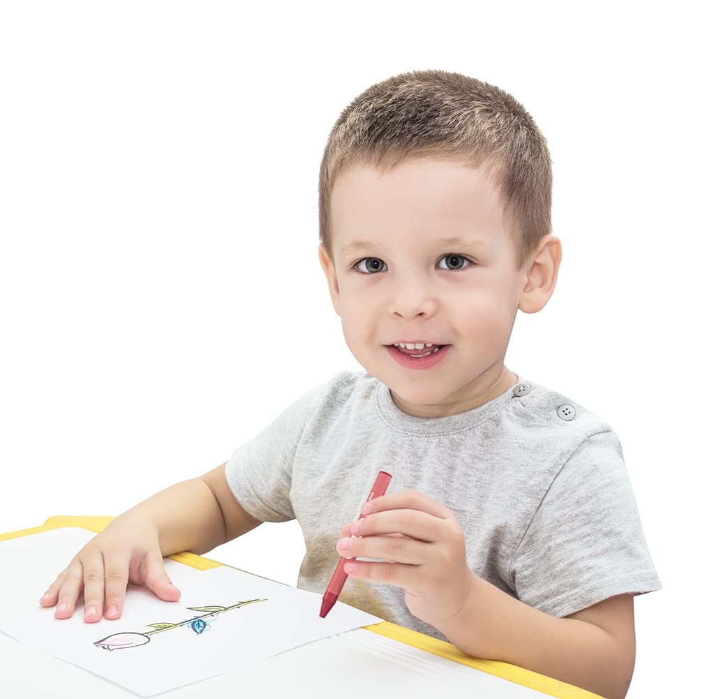 Rarlan Crayons non-toxic formula safe for children 3+.