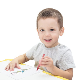 Rarlan Crayons non-toxic formula safe for children 3+.