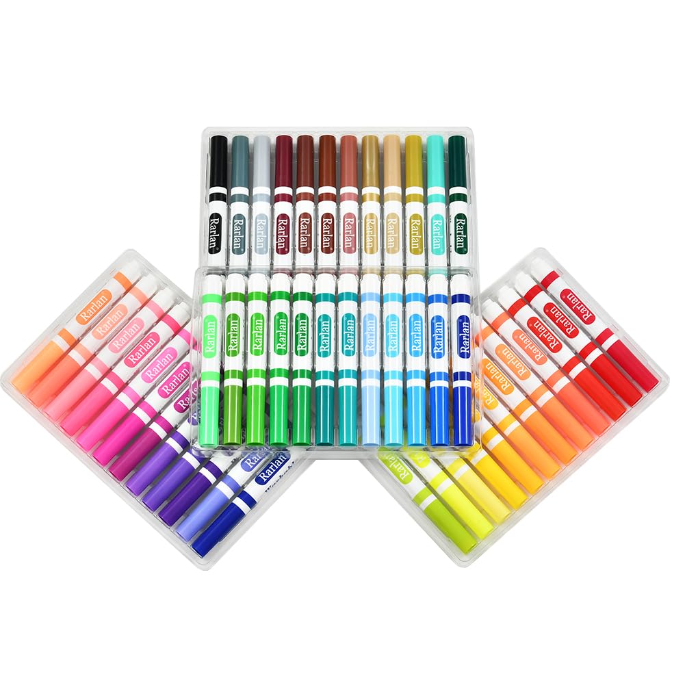 Rarlan three-box packaging helps organize markers for easy classroom storage
