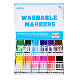 Rarlan washable markers in a box for mess-free art sessions