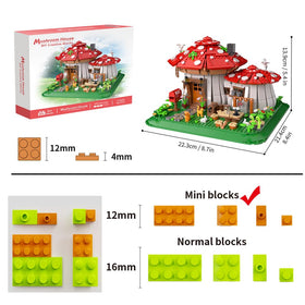 RAVAYO Mushroom House Instruction Sheet: clear steps for smooth building