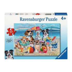 Ravensburger Beach Buddies puzzle front view with bright characters for engaging play