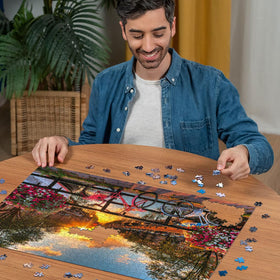 Ravensburger Bicycles in Amsterdam interlocking pieces, precision fit for frustration-free assembling.