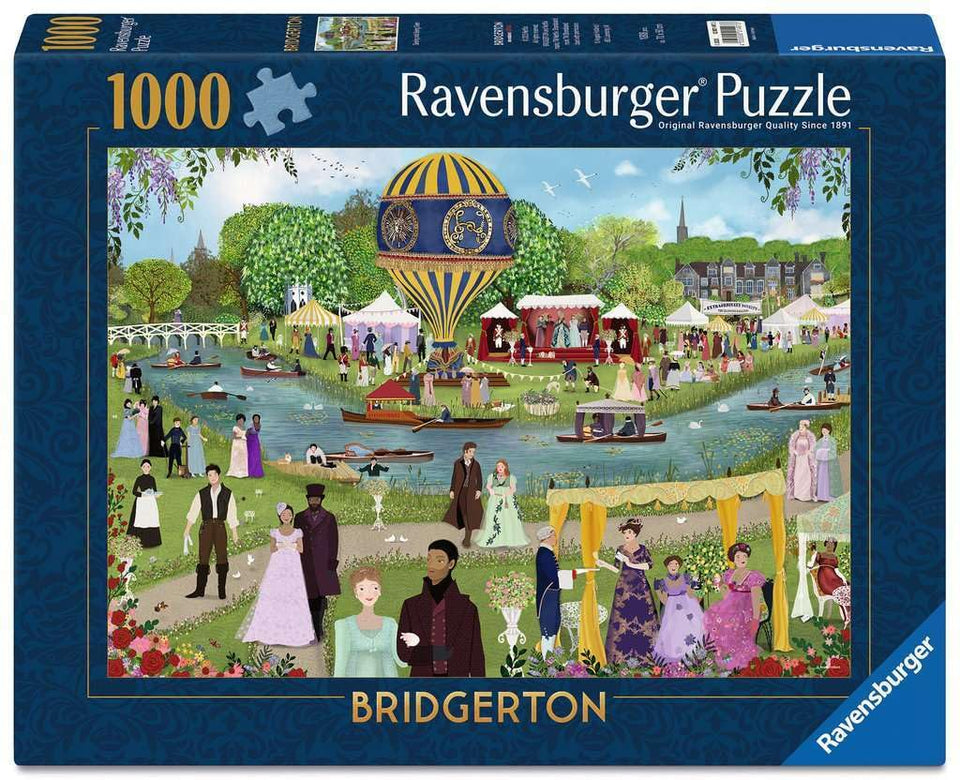 Ravensburger Bridgerton Seeing and Being Seen cover image for premium puzzle fun