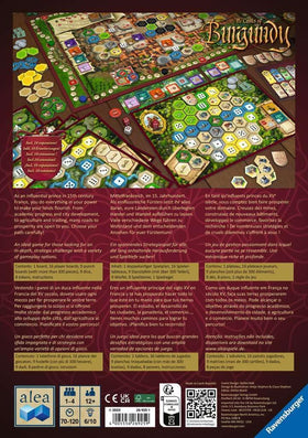 Ravensburger Castles of Burgundy tiles collection showing diverse resources for thoughtful play