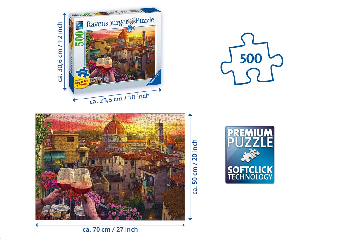 Ravensburger image features the Cathedral of Santa Maria del Fiore for an immersive Florentine scene.