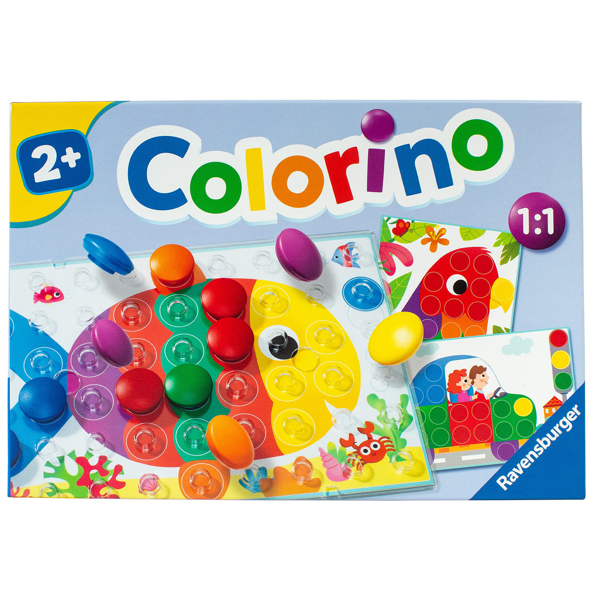Ravensburger Colorino gift-ready pack supports independent and group play