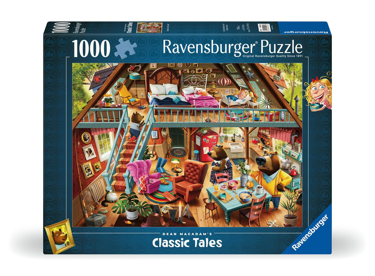 Ravensburger Dean MacAdam artist signature detail on the puzzle for collectors