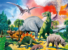 Ravensburger Dinosaurs dynamic scenes invite imaginative play.