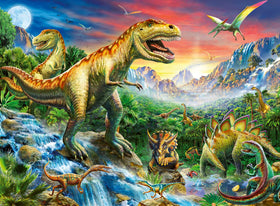 Ravensburger Dinosaurs prehistoric landscape inspires screen-free exploration.