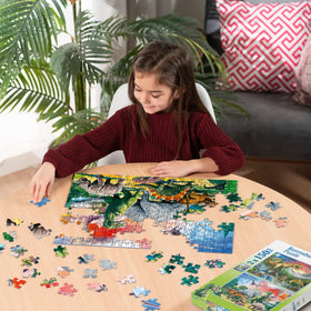 Ravensburger Dinosaurs premium-quality puzzle set makes a thoughtful gift.