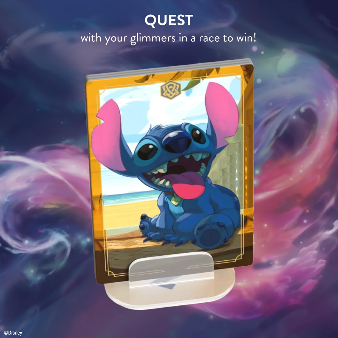 Ravensburger Disney Lorcana Gateway challenge play scene shows obstacles to beat with strategy.