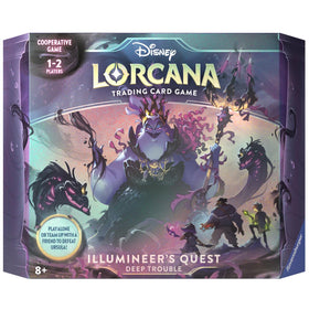 Ravensburger Ursula scenario deck highlights exclusive content for Ursula boss encounters.
