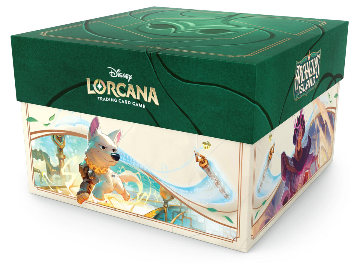 Ravensburger Disney Lorcana Illumineers Trove damage-dice with pearlescent finish.