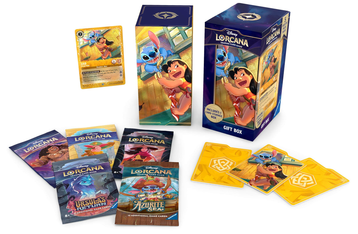 Ravensburger Lilo Escape Artist card with glimmer foil for standout collection