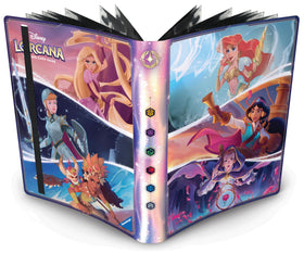 Ravensburger Disney Lorcana portfolio keeps up to 252 cards organized for on-the-go play.