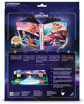 Ravensburger Disney Lorcana portfolio provides stylish storage for collectors and players.