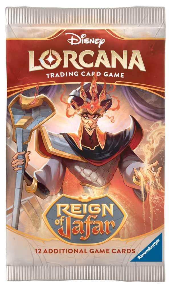 Ravensburger Disney Lorcana foil card adds rarity and excitement.