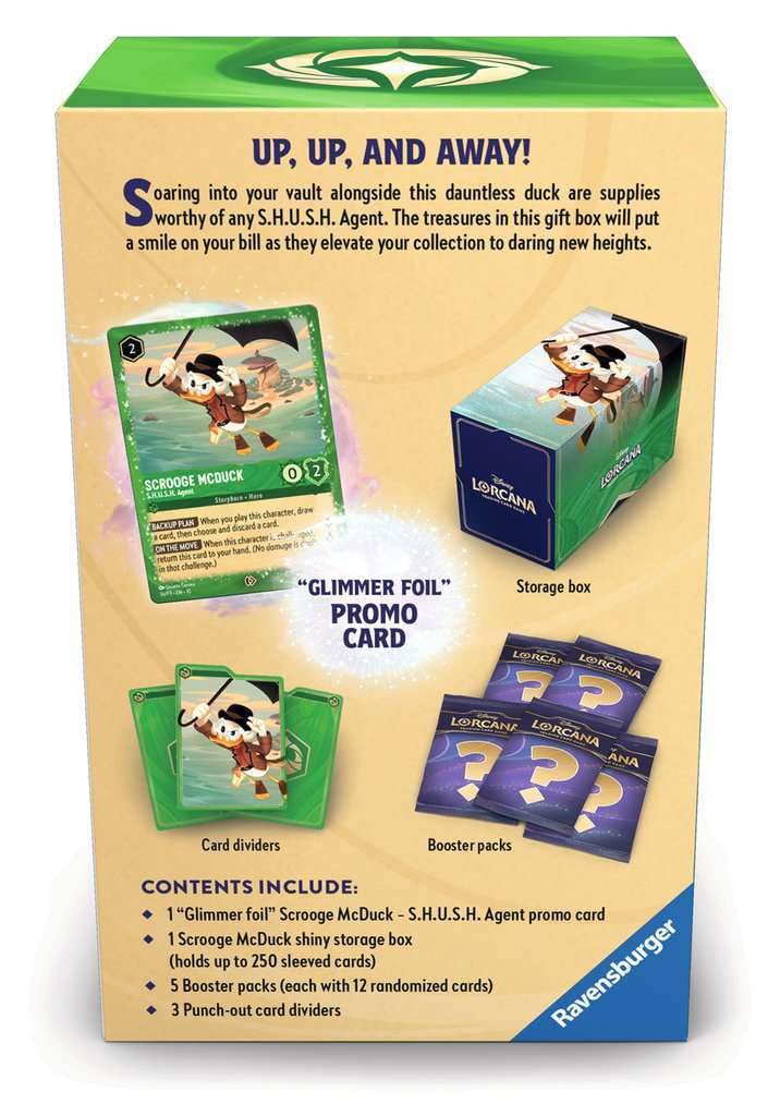 Ravensburger Lorcana storage box holds up to 250 sleeved cards