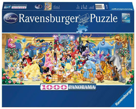 Ravensburger Disney Panoramic 1000-piece puzzle on table for relaxing downtime