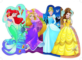 Ravensburger Disney Pretty Princesses puzzle includes Rapunzel to foster sequencing and patience.
