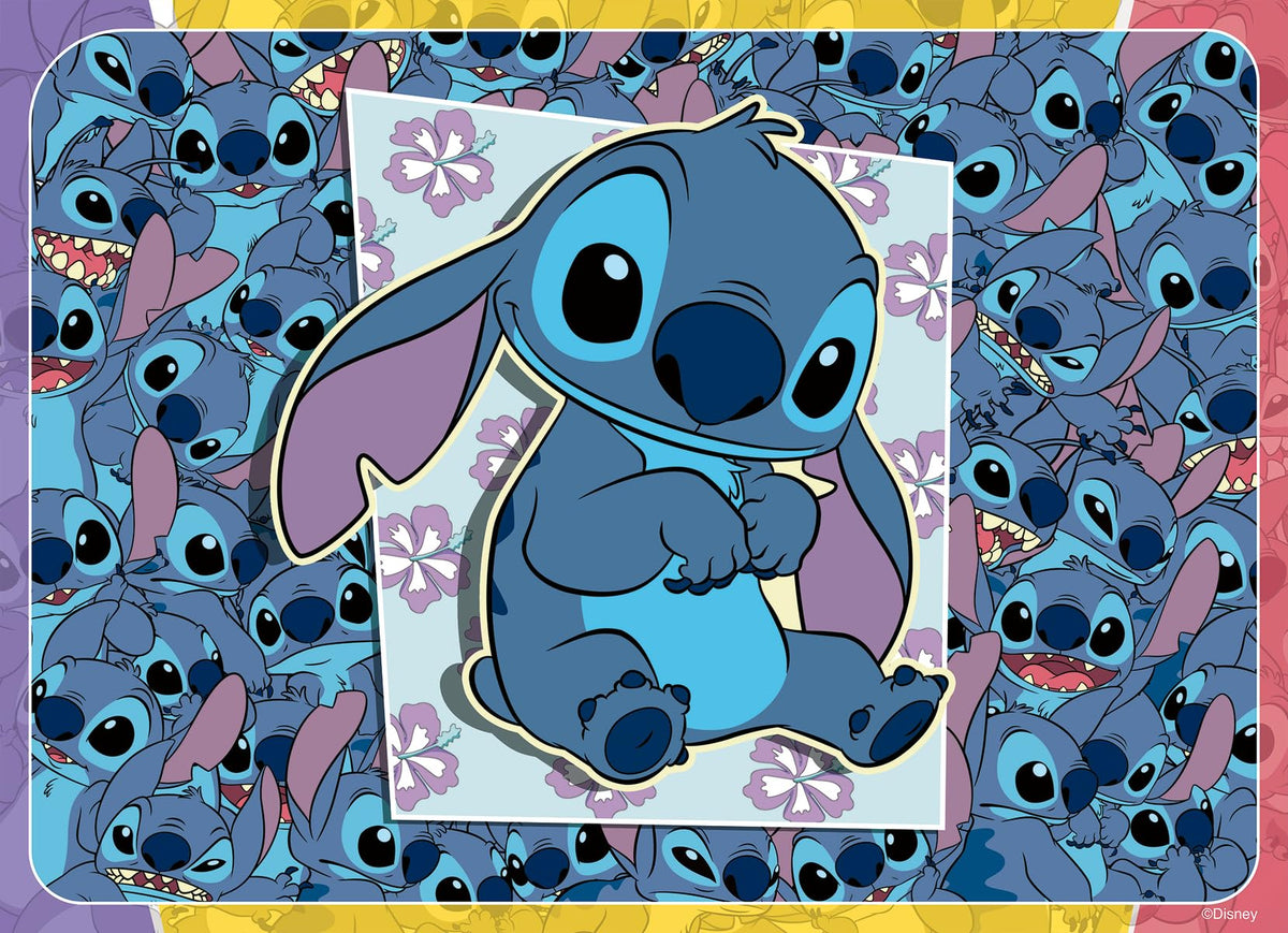 Ravensburger Stitch piece-fit close-up demonstrates unique pieces and perfect interlock