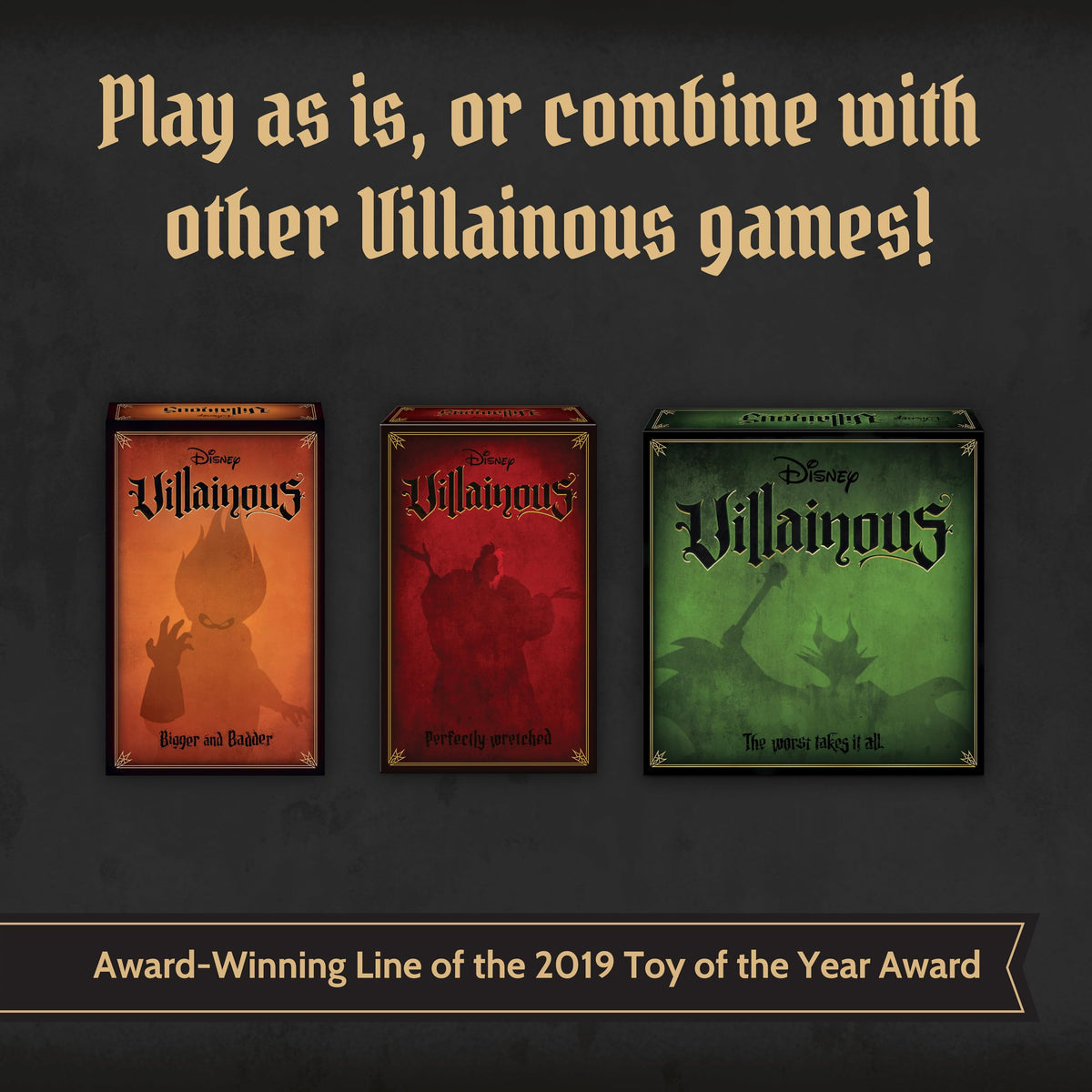 Ravensburger Disney Villainous game-night table setup ideal for family gatherings