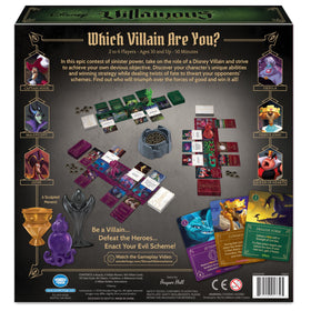 Ravensburger Disney Villainous game night setup enables quick gatherings.