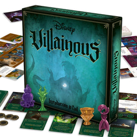 Ravensburger Disney Villainous Intro to Evil – box art invites family game night with iconic villains.