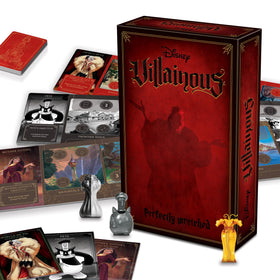 Ravensburger Disney Villainous Perfectly Wretched box cover invites strategic play and family fun