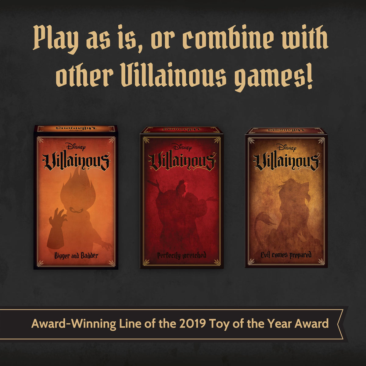 Ravensburger Disney Villainous rulebook offers clear setup guidance.