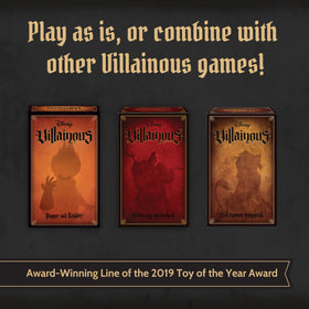 Ravensburger Disney Villainous rulebook offers clear setup guidance.