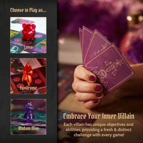 Ravensburger Disney Villainous Syndrome figure highlighting clever objective-driven play.
