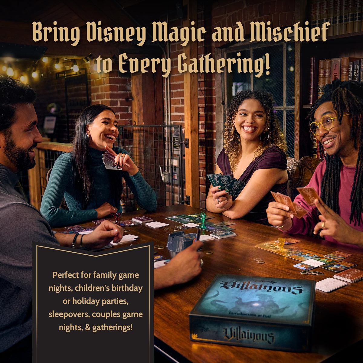 Ravensburger Disney Villainous tokens help track progress smoothly.