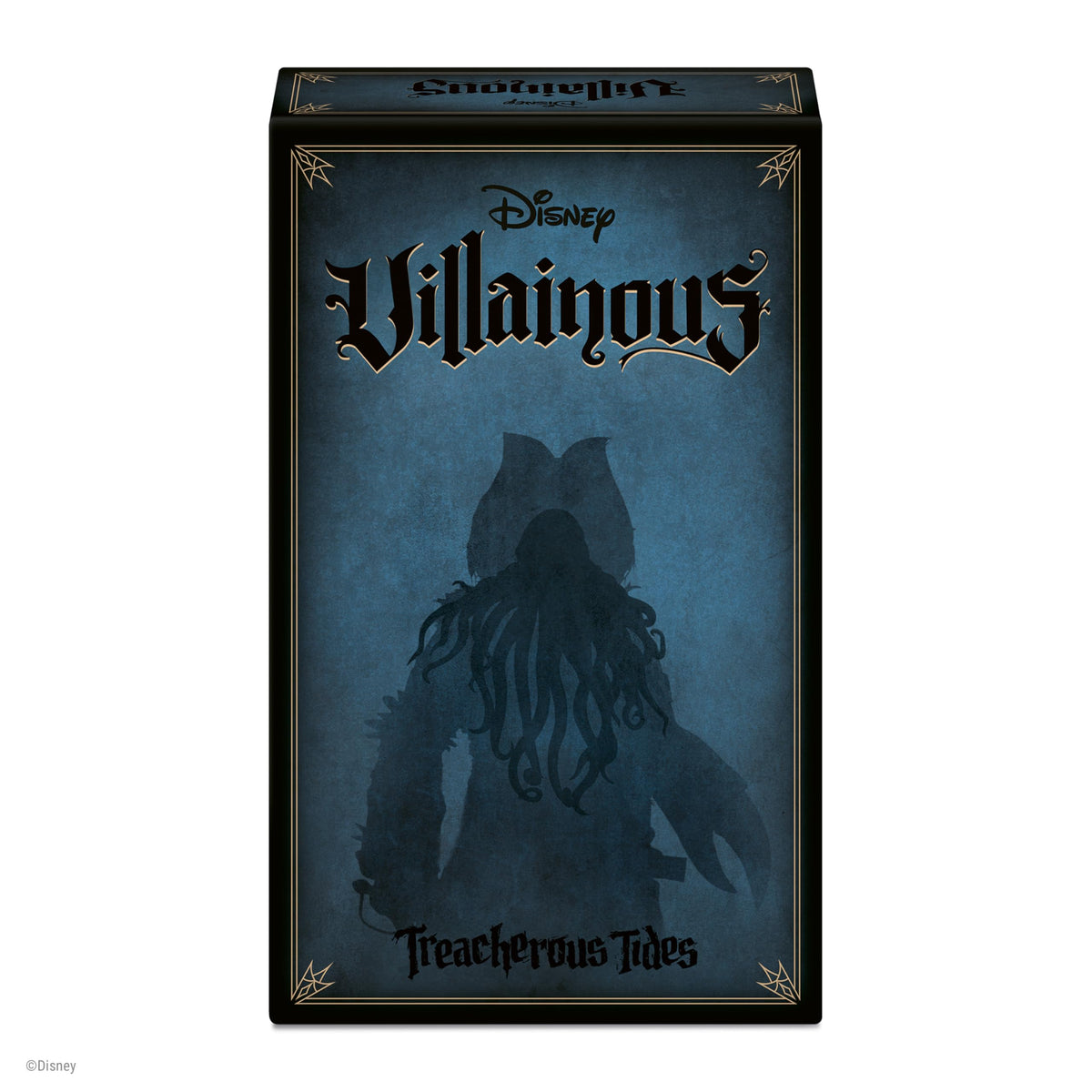 Ravensburger Disney Villainous Treacherous Tides card illustrations evoke oceanic adventures