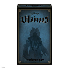 Ravensburger Disney Villainous Treacherous Tides card illustrations evoke oceanic adventures