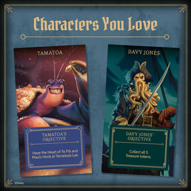 Ravensburger Disney Villainous Treacherous Tides Tamatoa figure inspires daring treasure-hunting plays