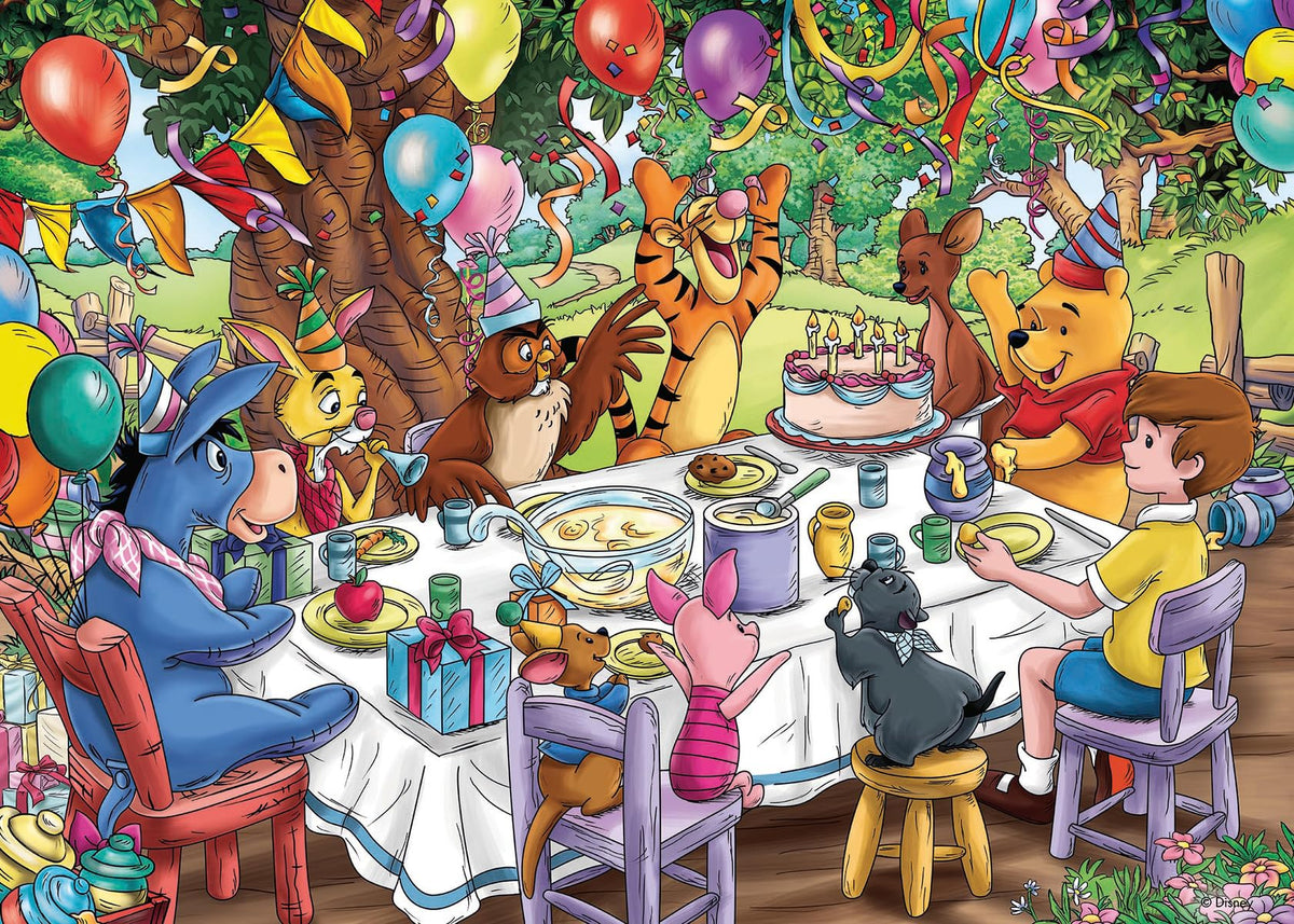 Ravensburger Winnie the Pooh 1000-piece puzzle front cover with beloved characters for collectors