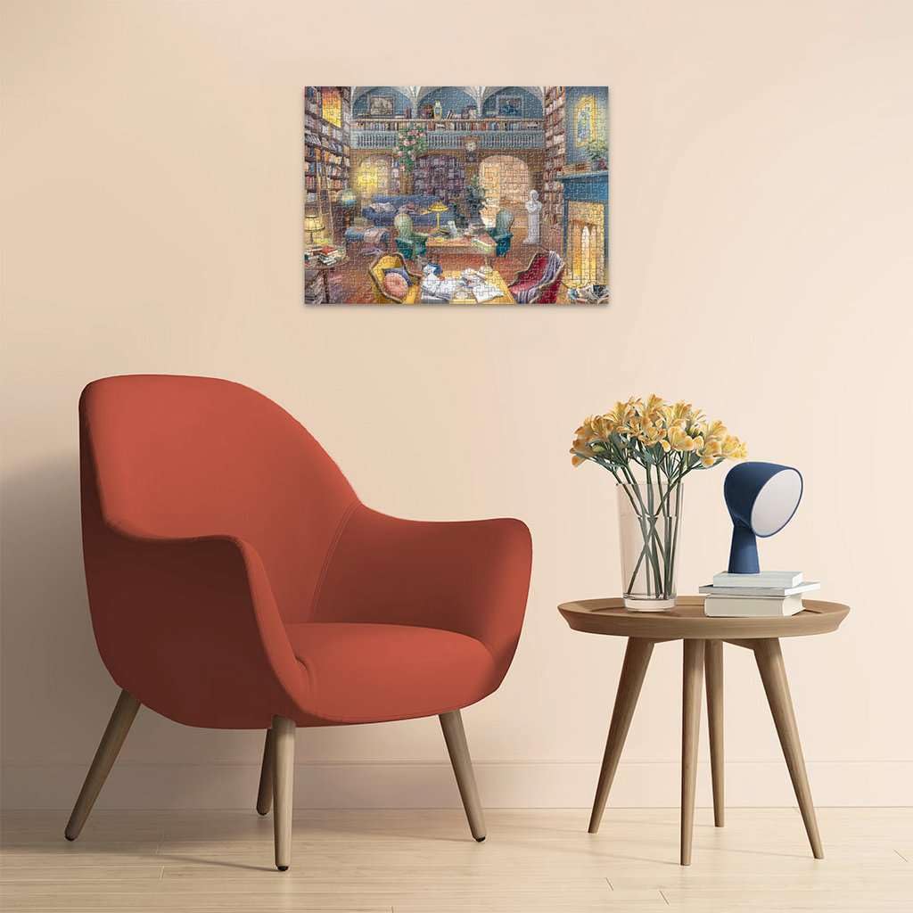 Ravensburger Dream Library thick cardboard: sturdy pieces offer reliable handling during long sessions
