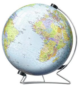 Ravensburger Earth 3D puzzle assembly with precise pieces for a satisfying build.