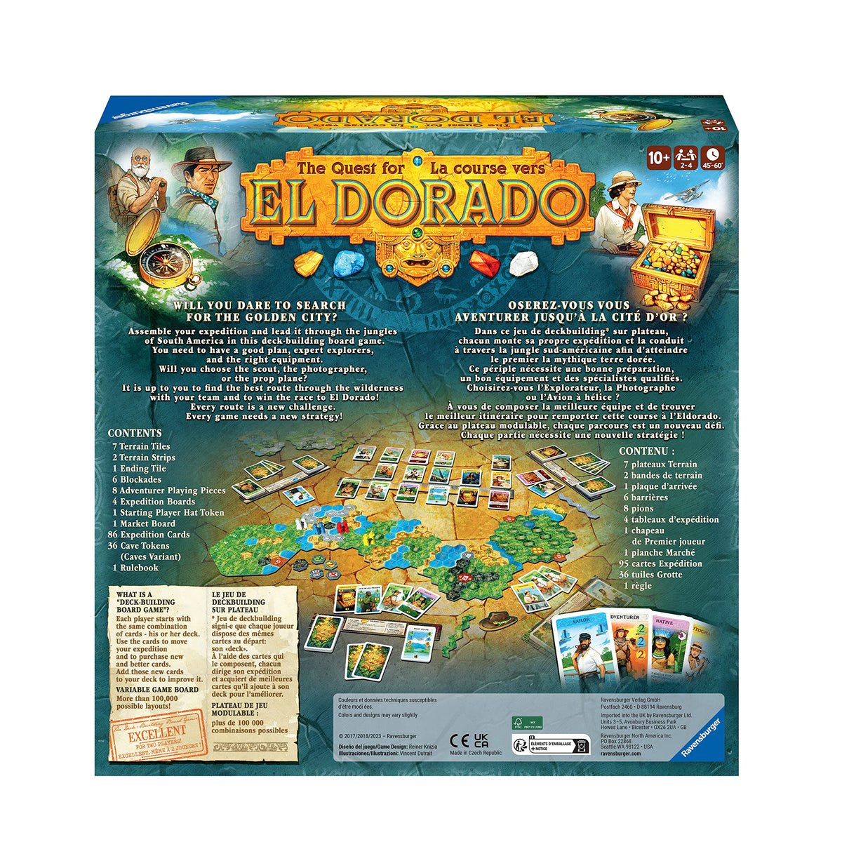 Ravensburger El Dorado mini expansion enhances replay with new adventures.