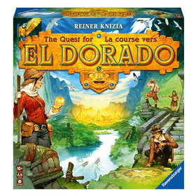 Ravensburger El Dorado starting hat signals first player and pace.